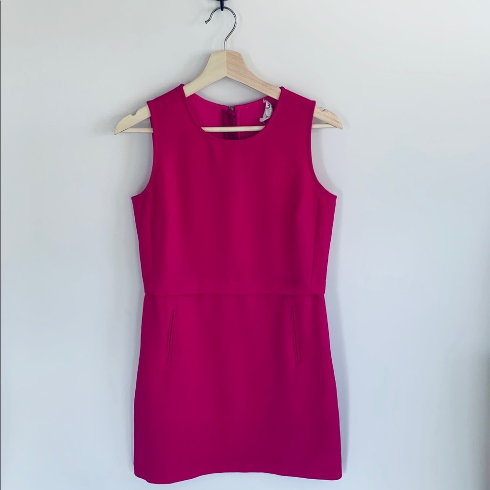 Maison Jules | Sheath Dress | Vibrant Pink | Small